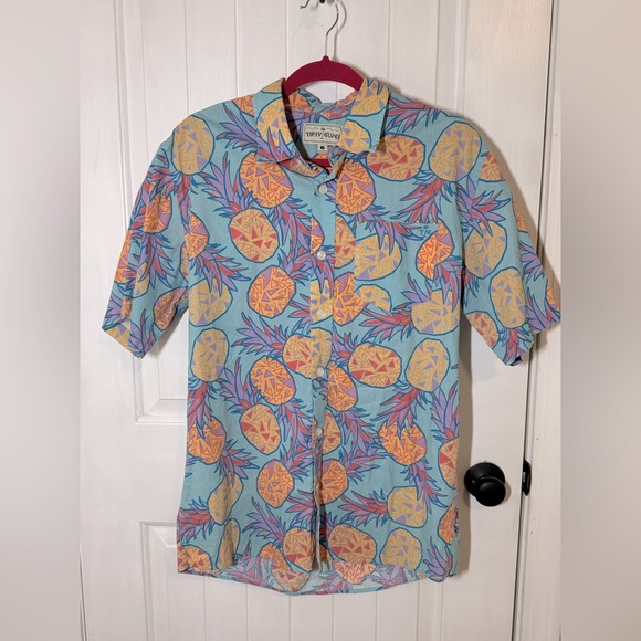Tipsy Elves - MEN'S PINA COLADA HAWAIIAN SHIRT - Picture 3 of 8